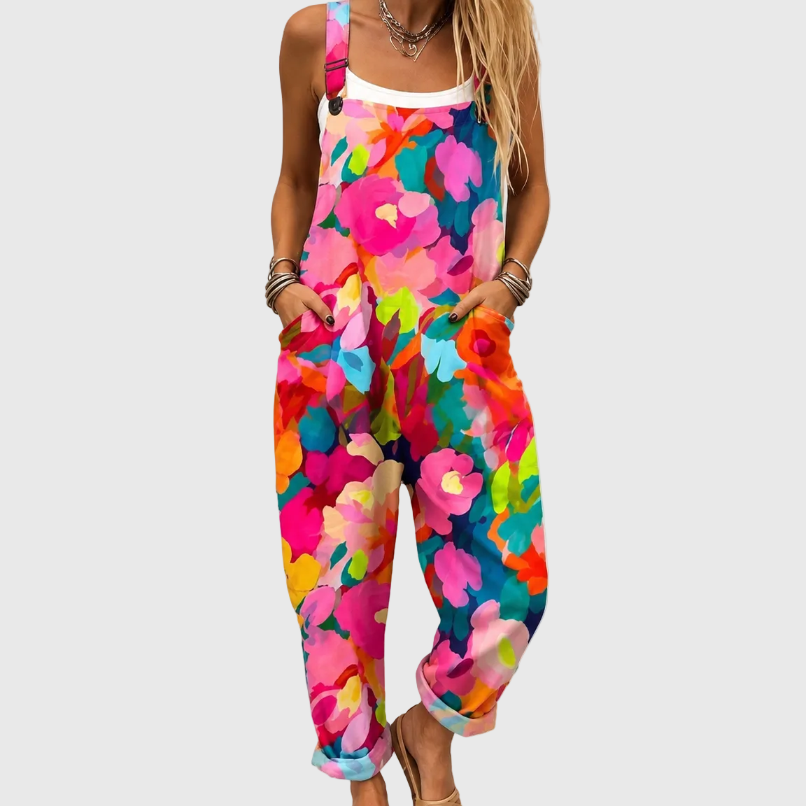 Peto estampado cómodo