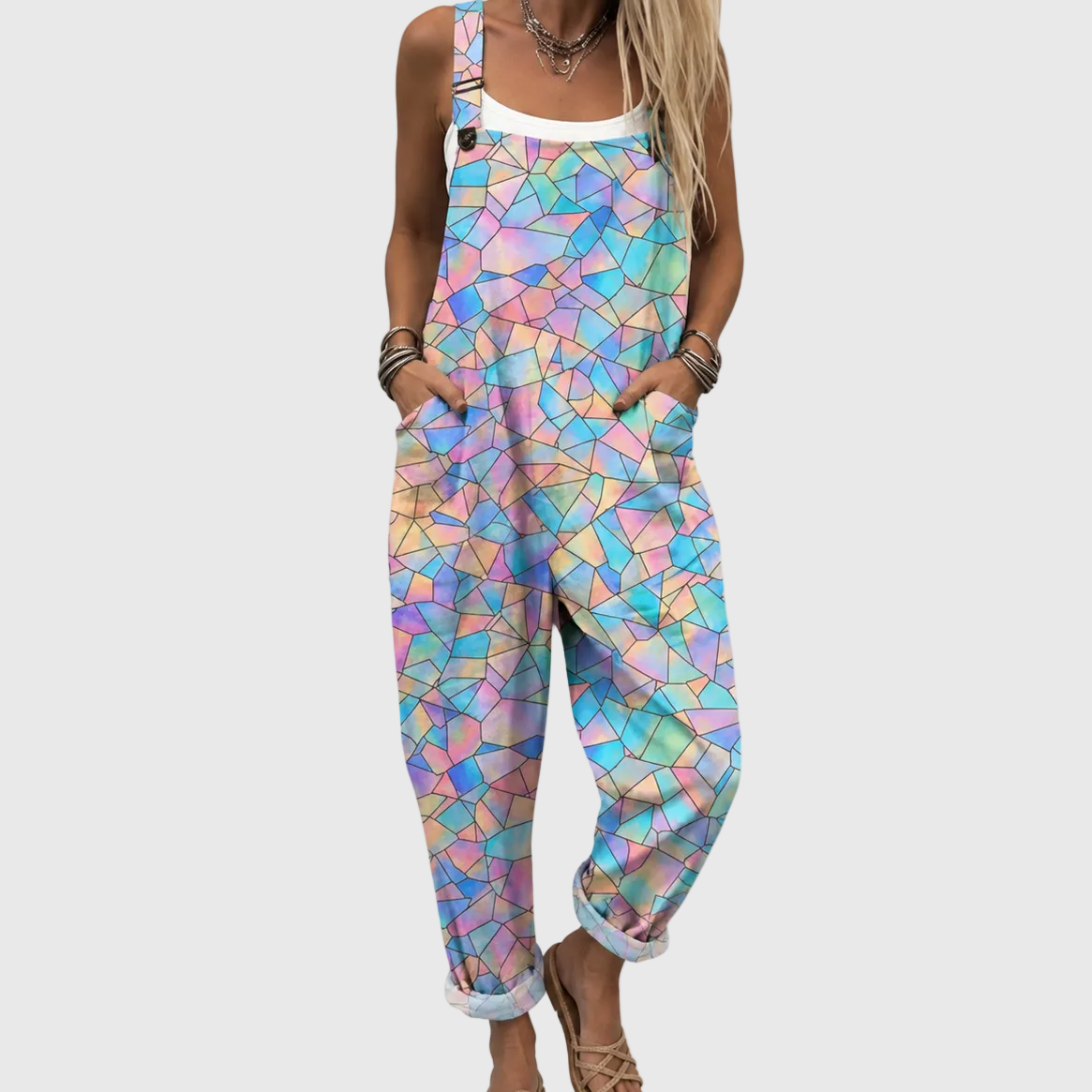 Peto estampado cómodo