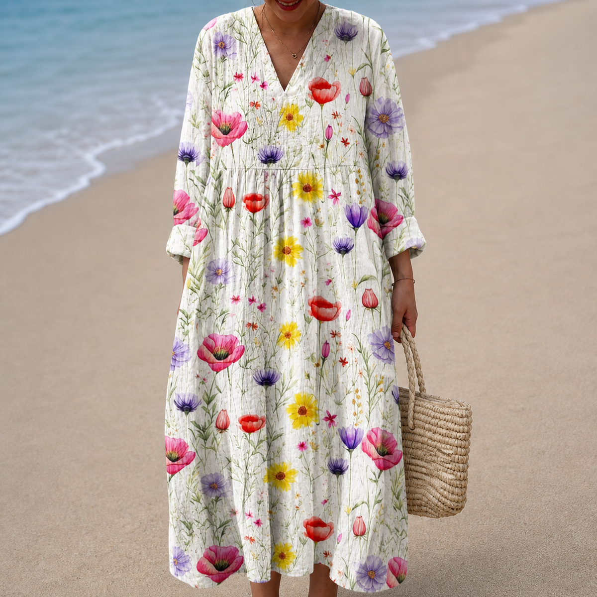 Vestido cómodo de verano