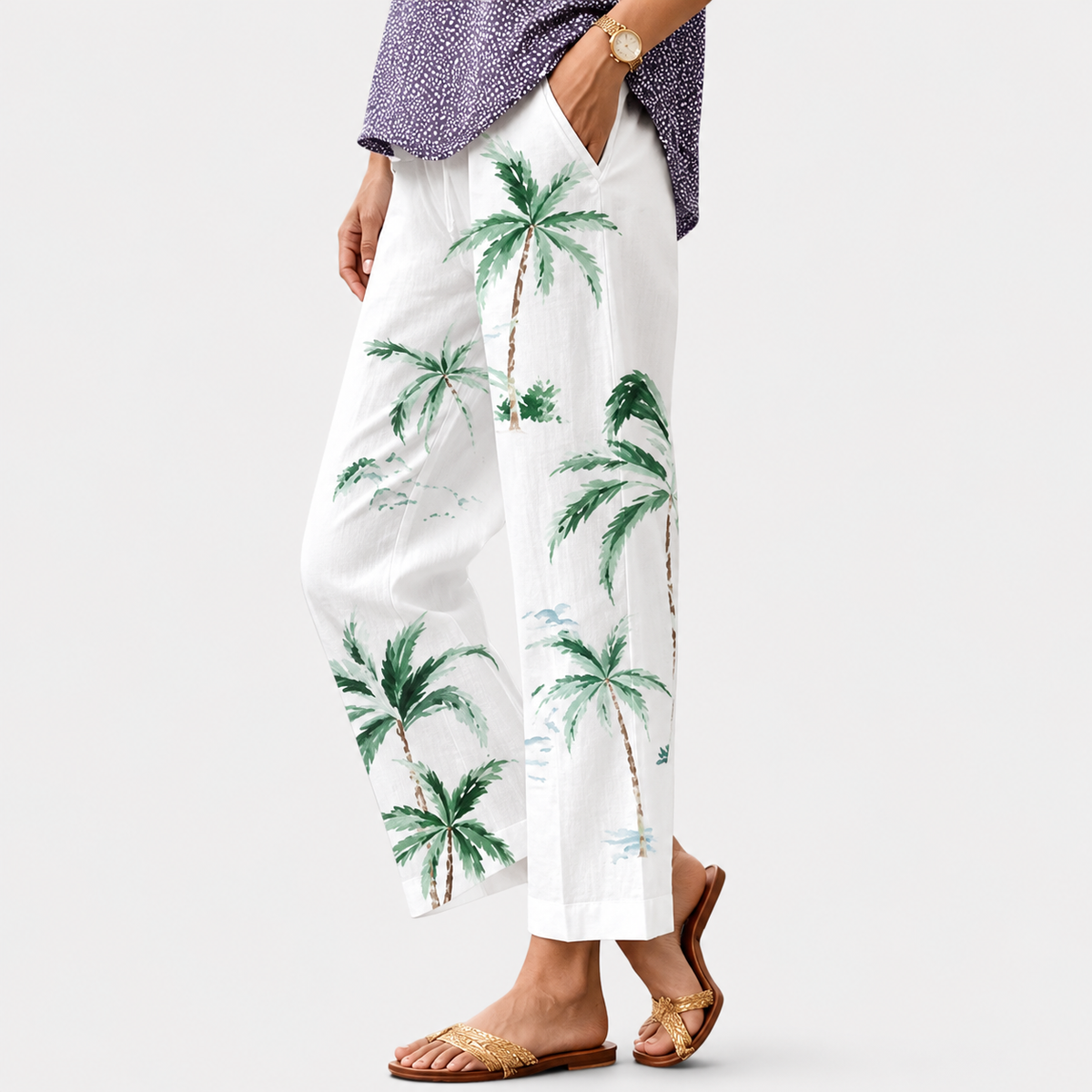 Pantalones suaves y cómodos para mujer