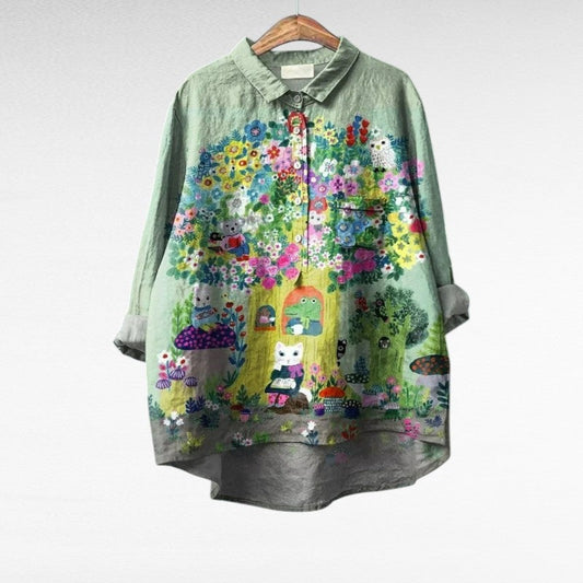 Elise | Blusa Jardín Encantado