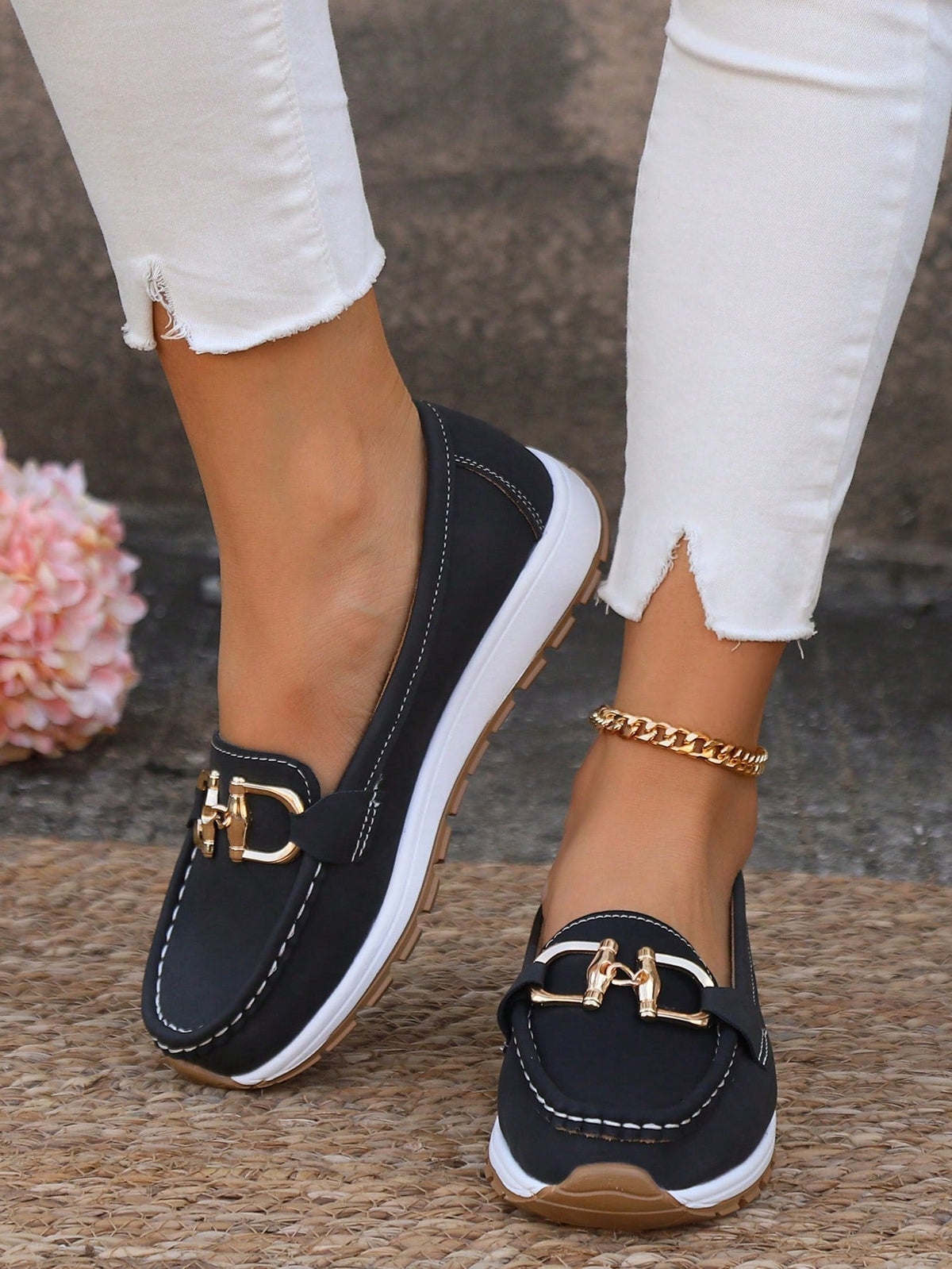 Elly – Mocasines elegantes con hebilla