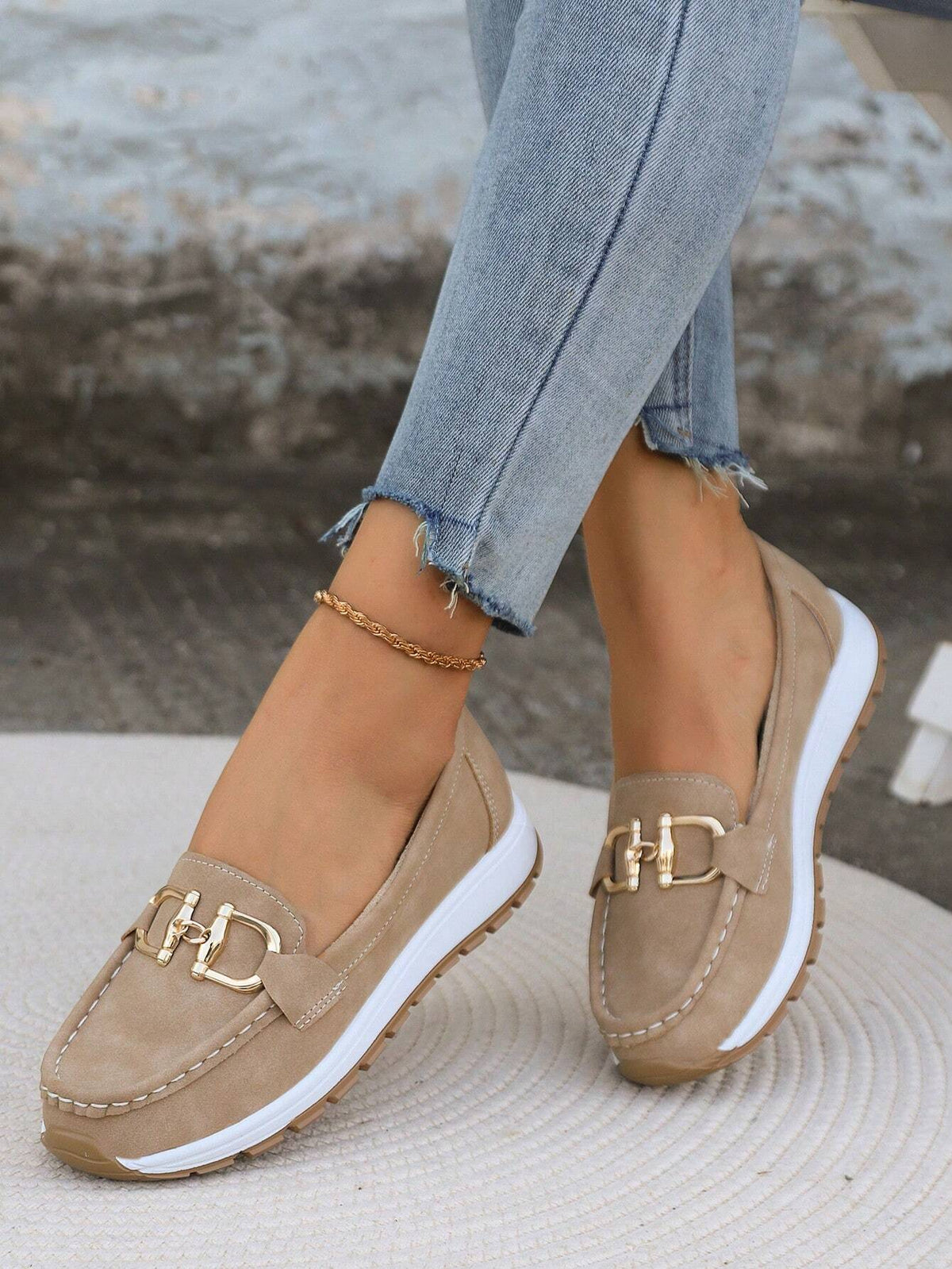 Elly – Mocasines elegantes con hebilla