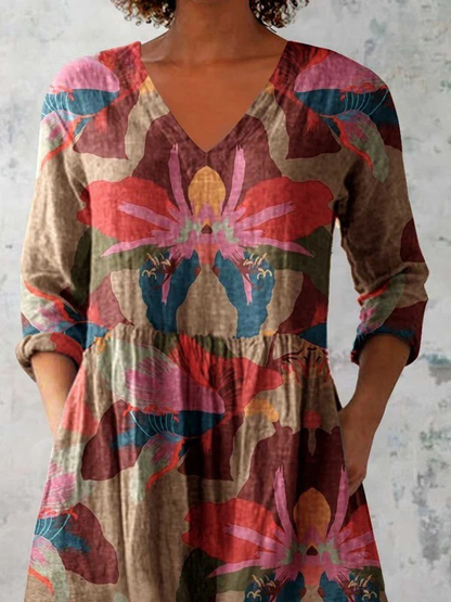 Armonía | Blusa larga con escote en V