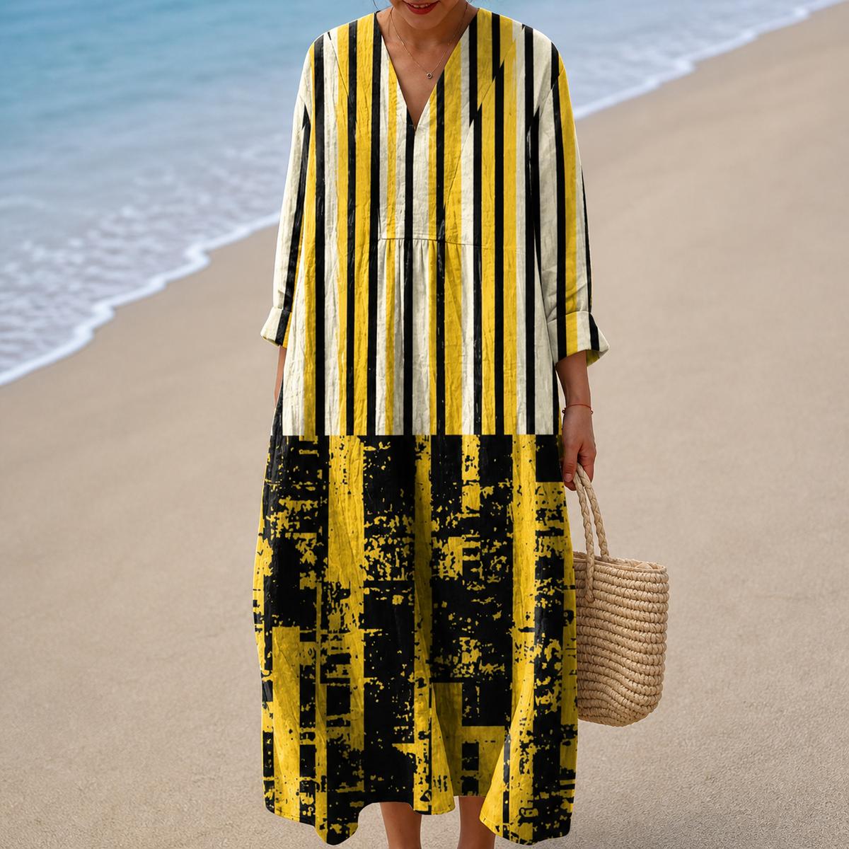 Vestido cómodo de verano
