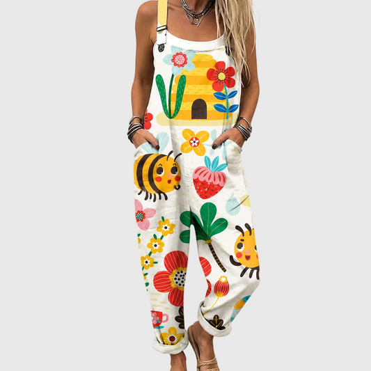Peto estampado cómodo