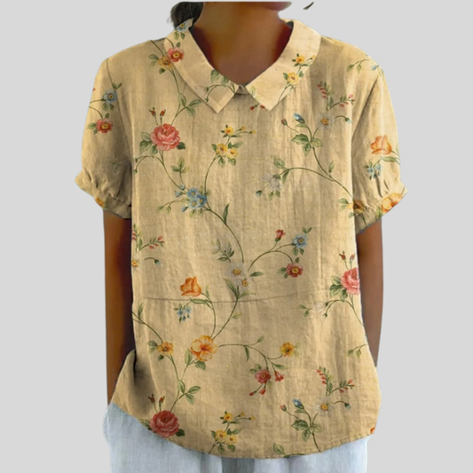 Margot | Blusa floral vintage