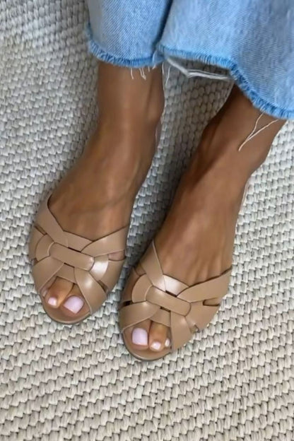 Sandalias trenzadas Serafina Natural Confort