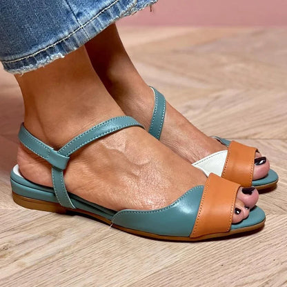 Casey | Sandalias de bloques de color
