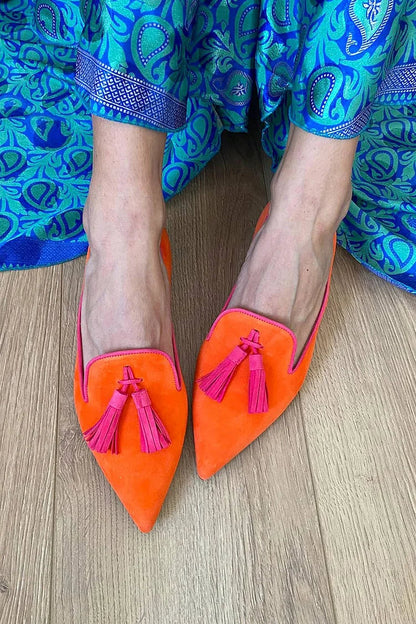 Amelie | Mocasines elegantes con flecos