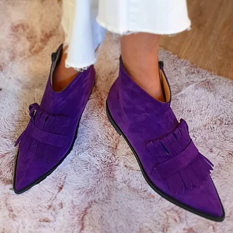Antonia | Botines con flecos