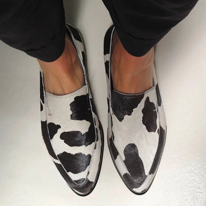 Becca | Bailarinas con estampado de vaca