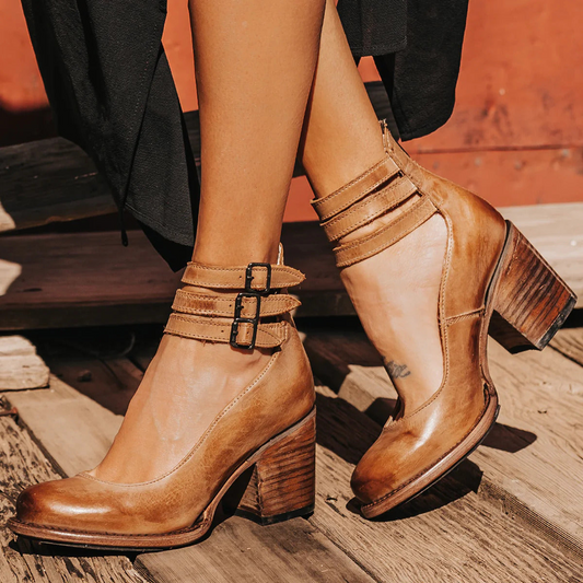 Elsa | Zapatos de tacón vintage sofisticados