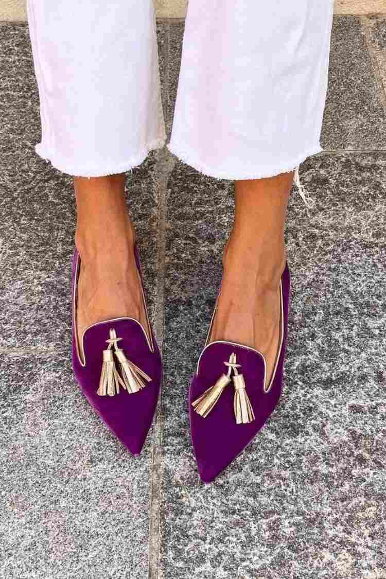 Amelie | Mocasines elegantes con flecos