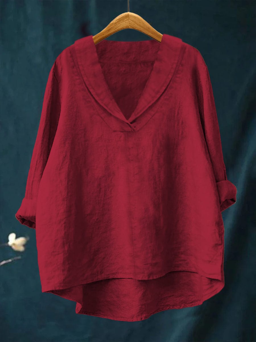 Hortense | Blusa fluida con escote en V