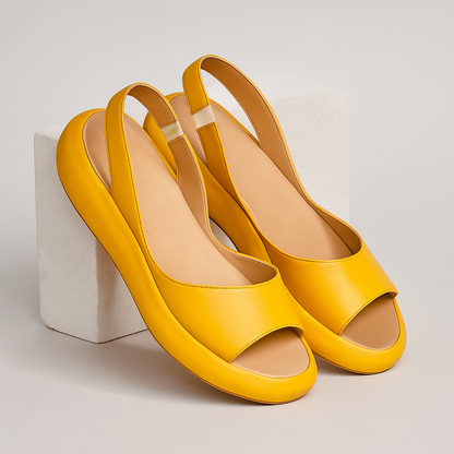 Sandalias Elegante Rosa Confort