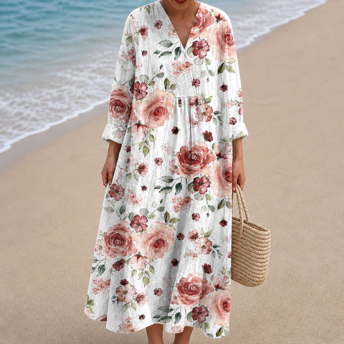 Vestido cómodo de verano