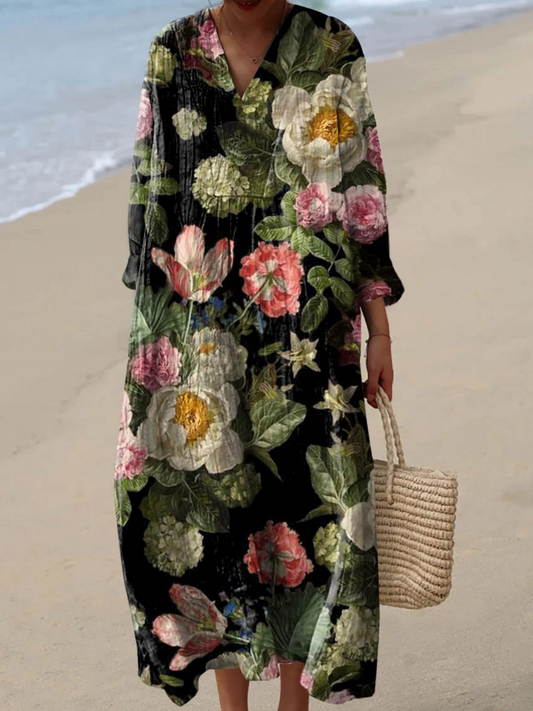 Jolena | Vestido ligero de verano con mangas largas