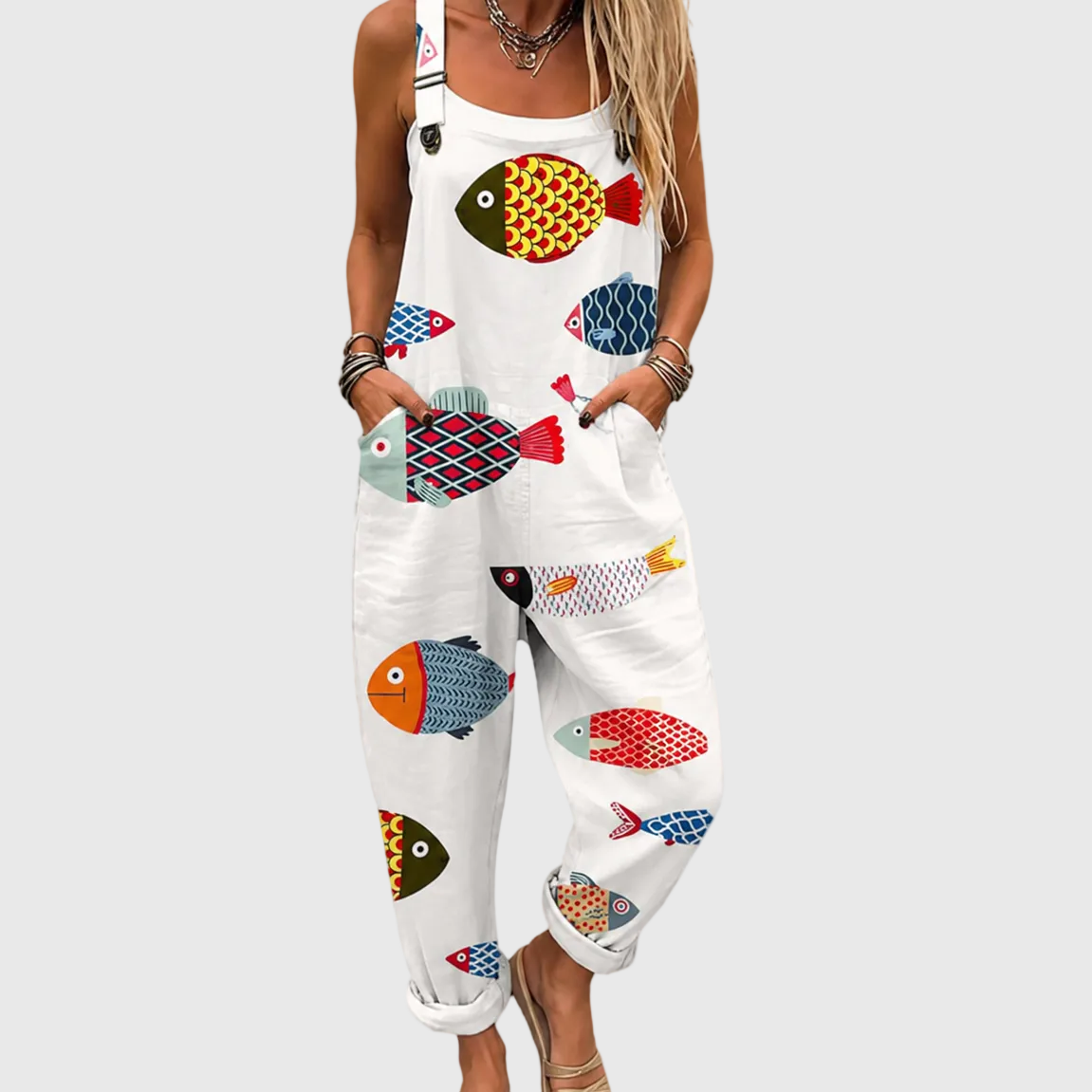 Peto estampado cómodo