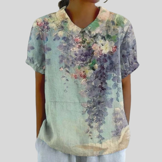 Colette | Blusa artística floral