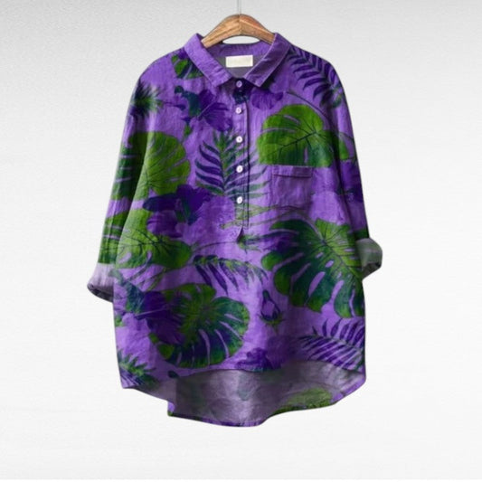 Maëlys | Blusa tropical elegante
