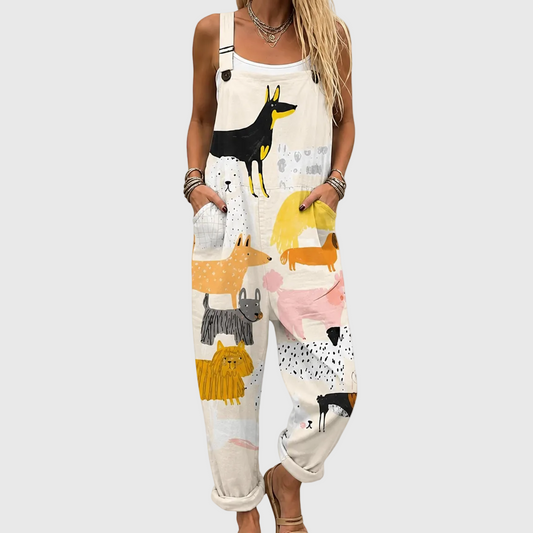 Peto estampado cómodo