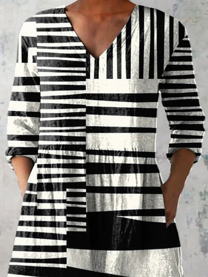 Capri | Blusa larga con escote en V