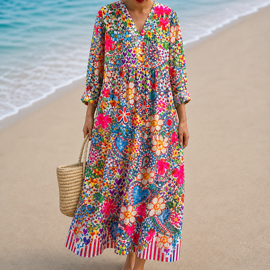 Vestido cómodo de verano