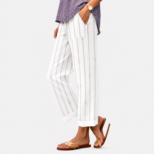 Pantalones fáciles de usar para mujer