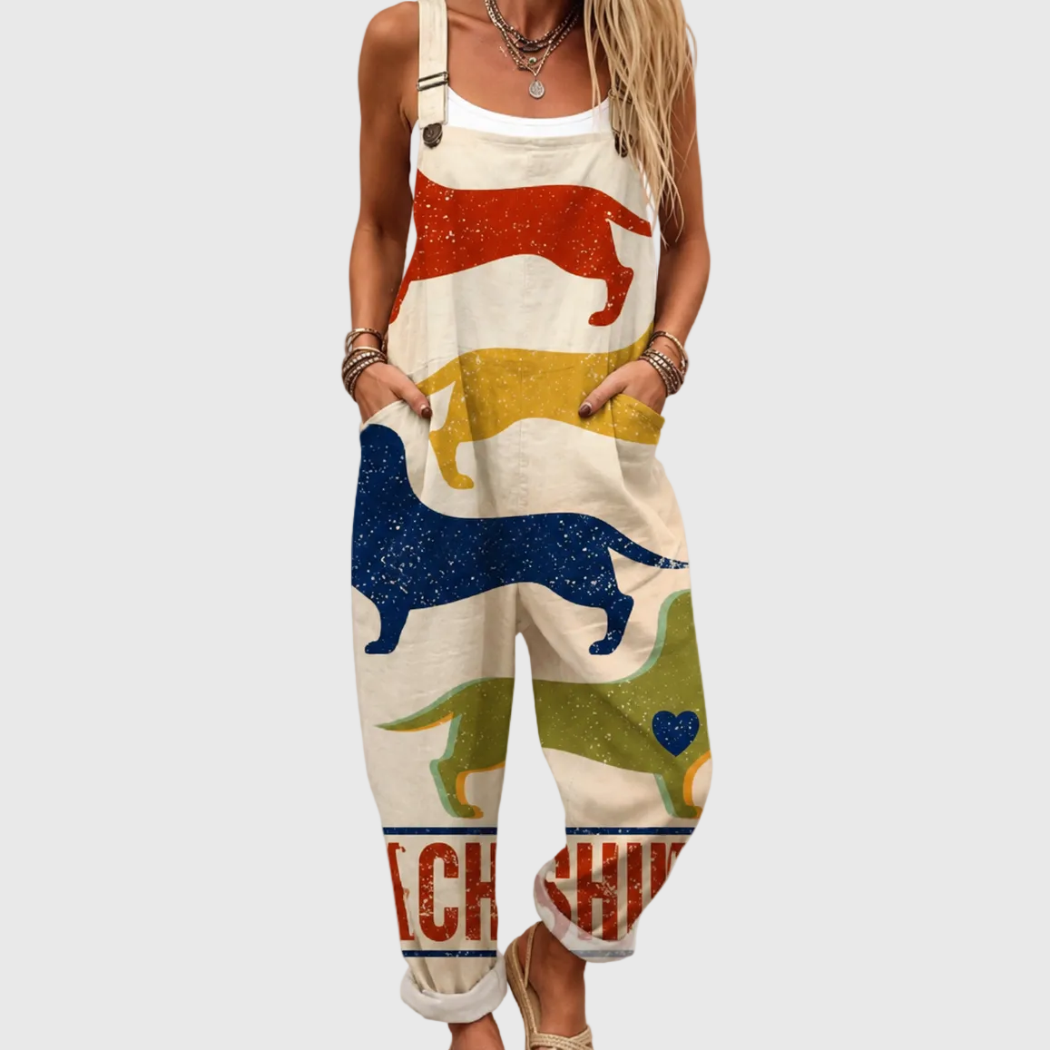 Peto estampado cómodo