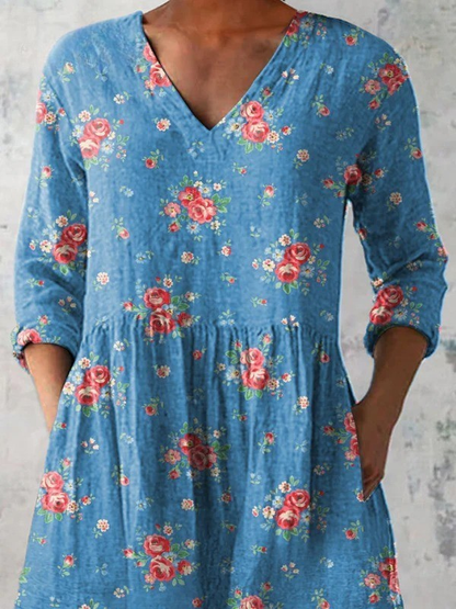 Mabel | Blusa larga con escote en V