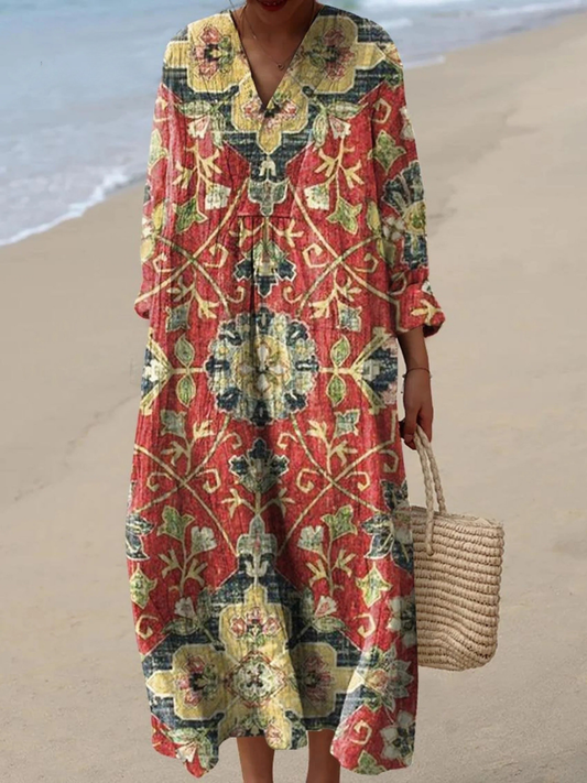 Felina | Vestido ligero de verano con mangas largas