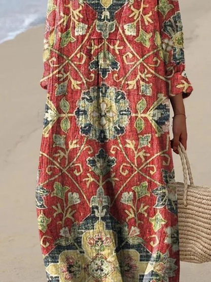 Felina | Vestido ligero de verano con mangas largas