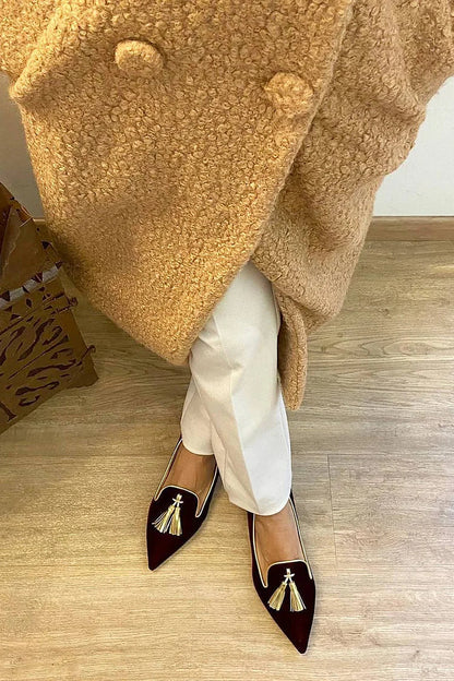Amelie | Mocasines elegantes con flecos