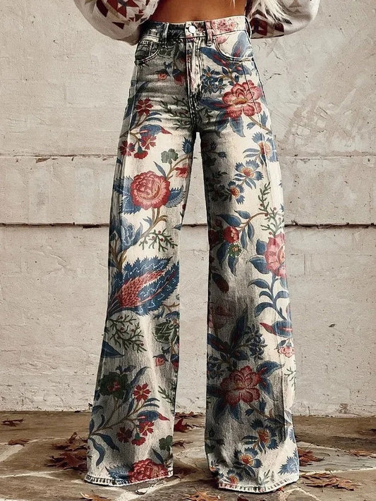 Luna™ - Pantalones acampanados de talle alto