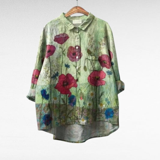 Thaélys | Blusa elegante de estilo campestre