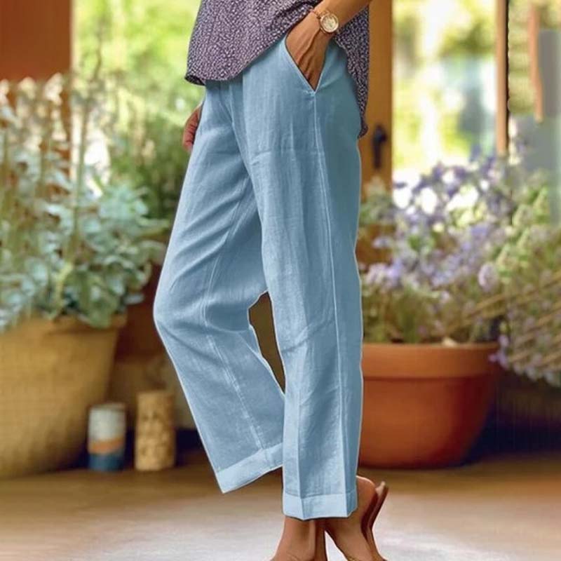 Vayla - Pantalón clásico relajado