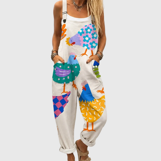 Peto estampado cómodo