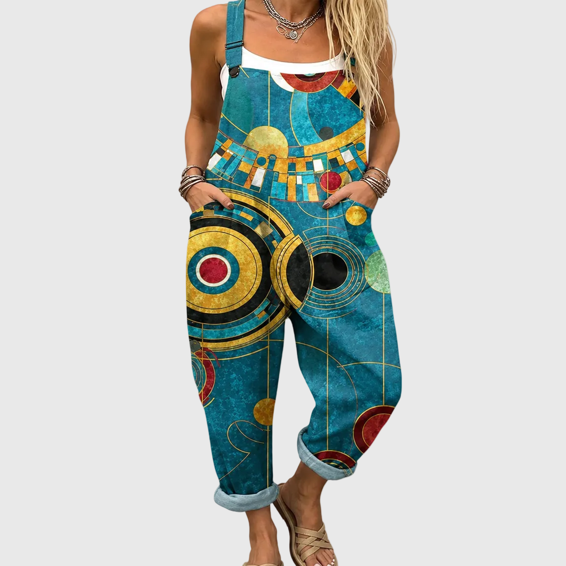 Peto estampado cómodo