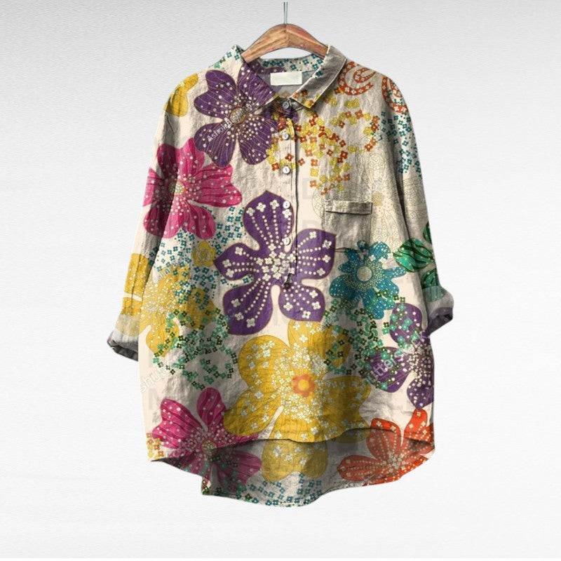 Esmée | Blusa artística floral