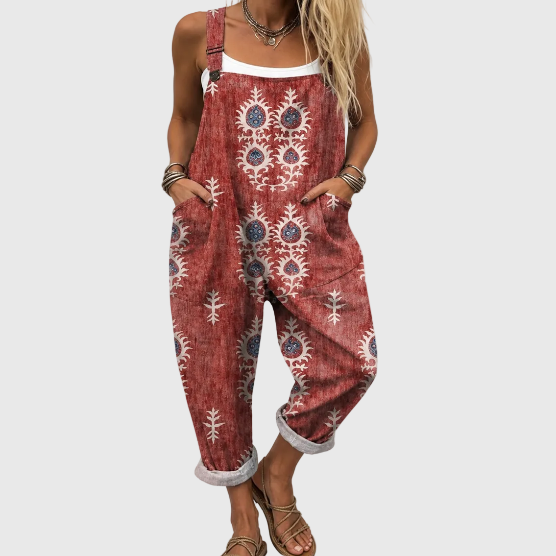 Peto estampado cómodo