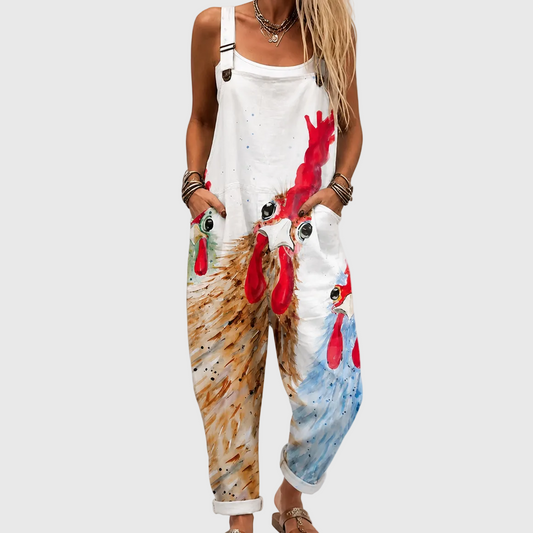 Peto estampado cómodo