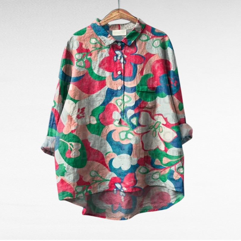 Esmée | Blusa artística floral