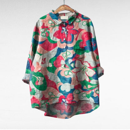 Esmée | Blusa artística floral
