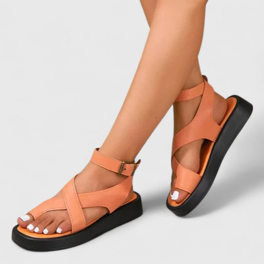 Sandalias elegantes de lana