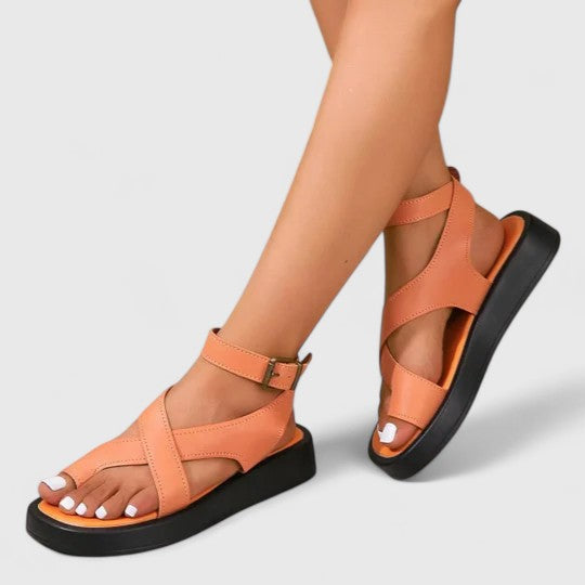 Sandalias elegantes de lana