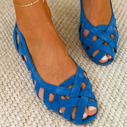 Caterina Intrecciati Sandalias Confort Coloridas