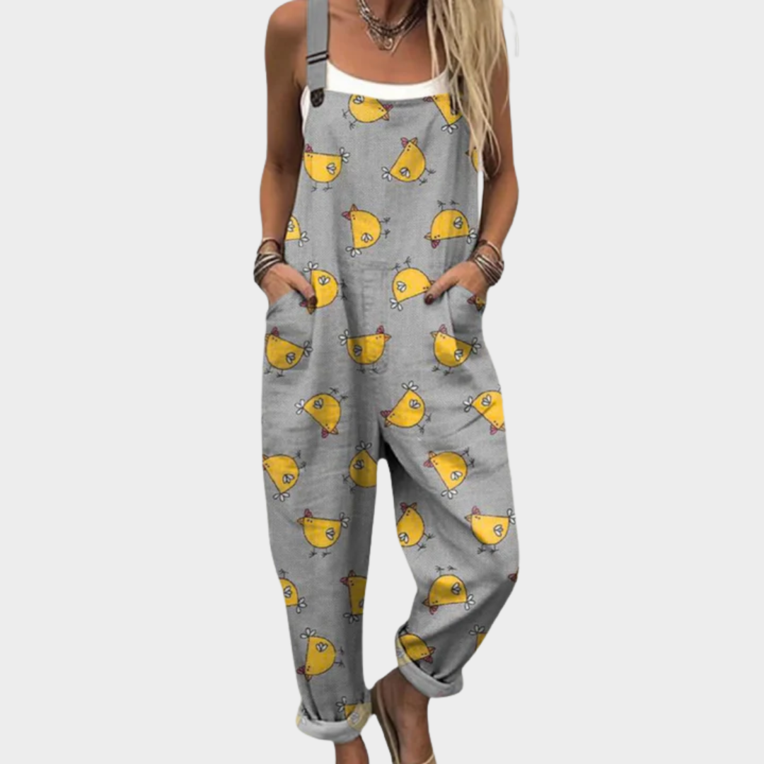 Peto estampado cómodo