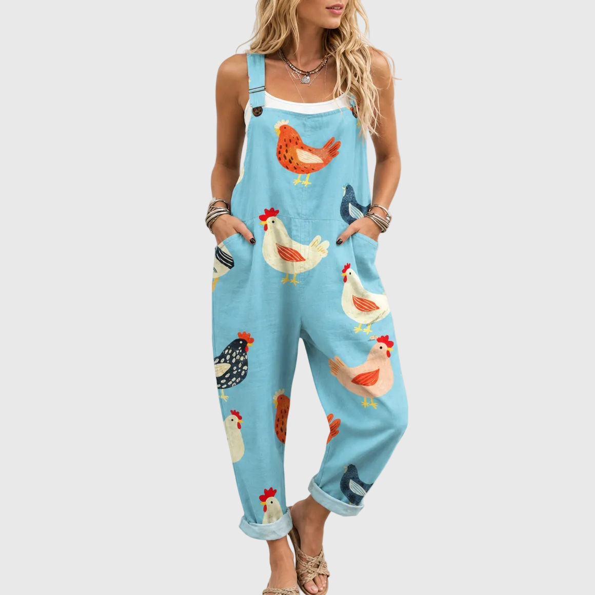 Peto estampado cómodo