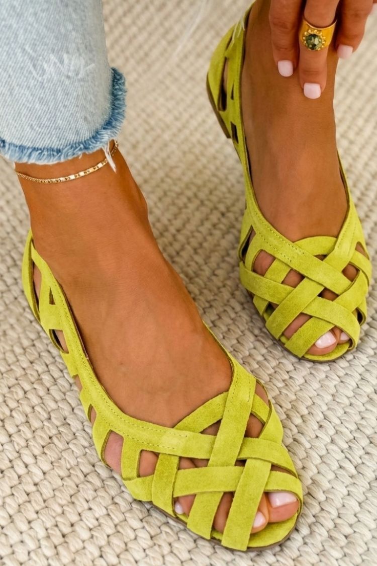 Sandalias Intrecciati coloridas Caterina Confort